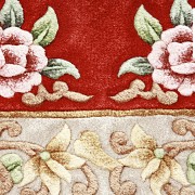 Tres alfombras de lana, China, S.XX - 6
