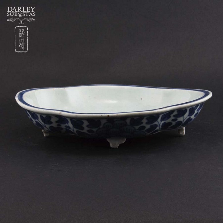 Bonita bandeja de cerámica china. S. XIX - 2