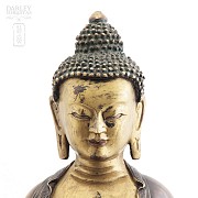 Buda bronce Qianlong 1736-1795 - 2