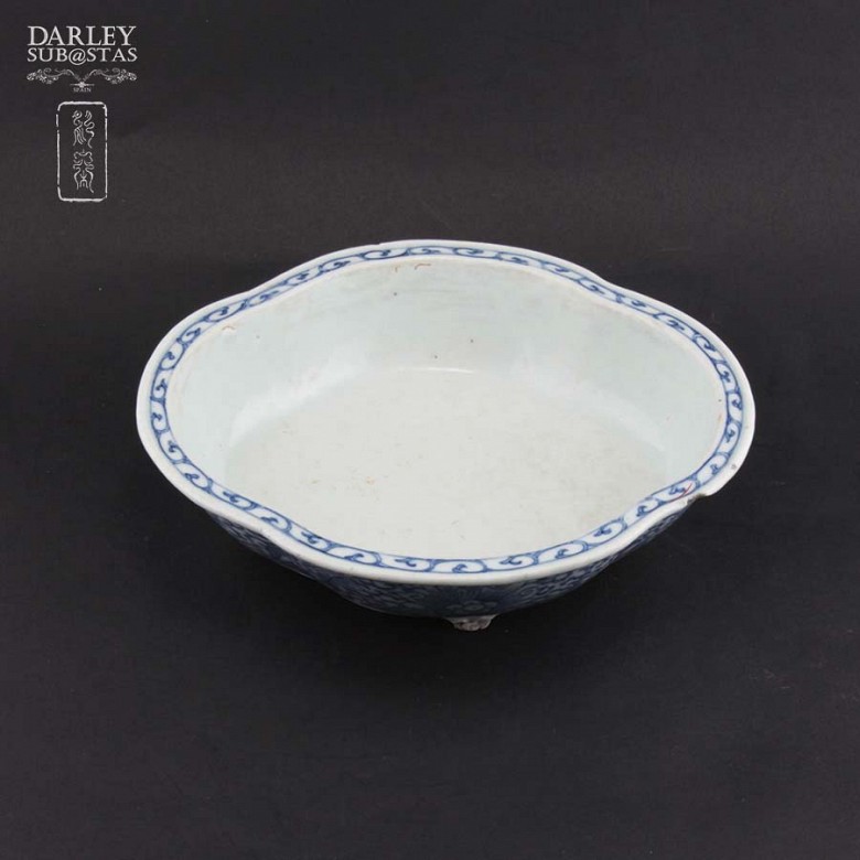 Bandeja de porcelana china, S.XIX - 1