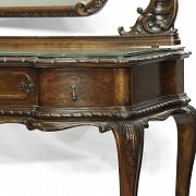 Dressing table with mirror, 19th century - 6