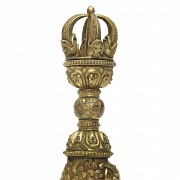 Tibetan gilded bronze, 20th century - 4