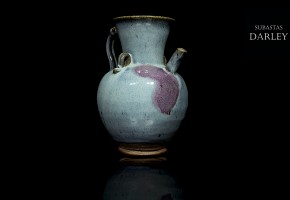 Jarra de cerámica con vidriado 