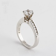 Ring in sterling silver, 925m / m with  zircons - 3