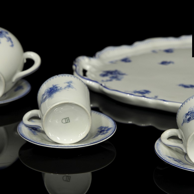 Porcelain tea set, Vienna, 20th century - 4