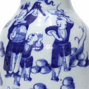 Chinese vase with baluster shape, 19th century - 20th century - 4