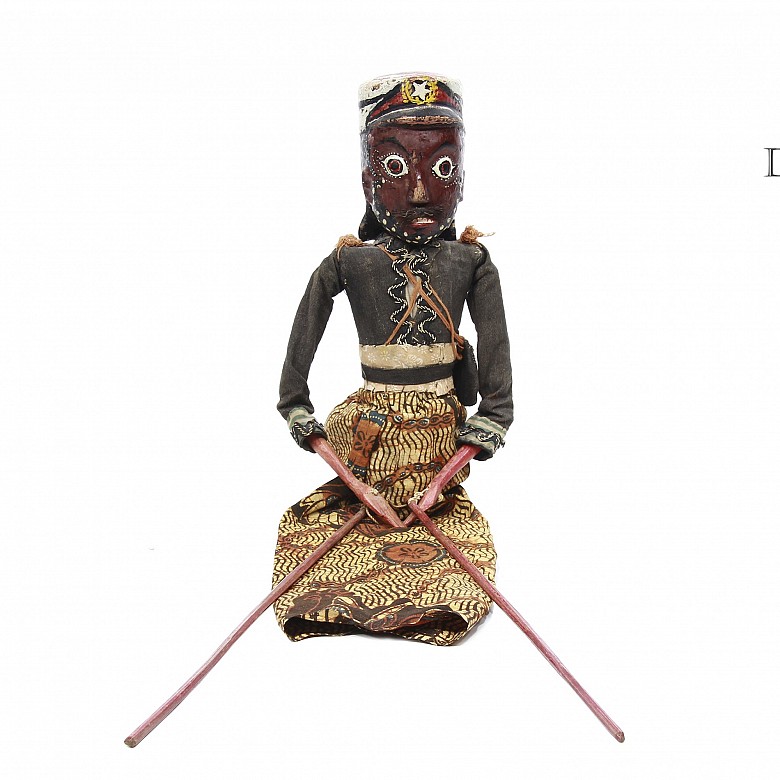Theater puppet, Wayong Gotek, early 20th century.