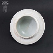 Precioso jarrón porcelana china, S.XIX - 6