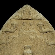 Carved stone sculpture 