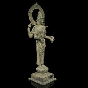 Estatua de bronce de Vishnu - 6