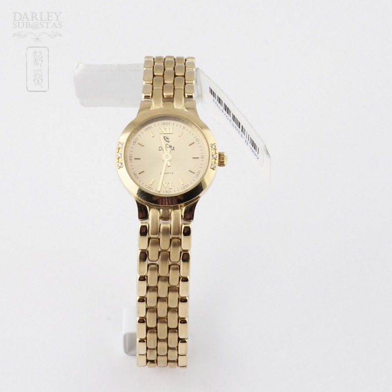 Gold watch Dogma 6 Diamonds Lady (new)