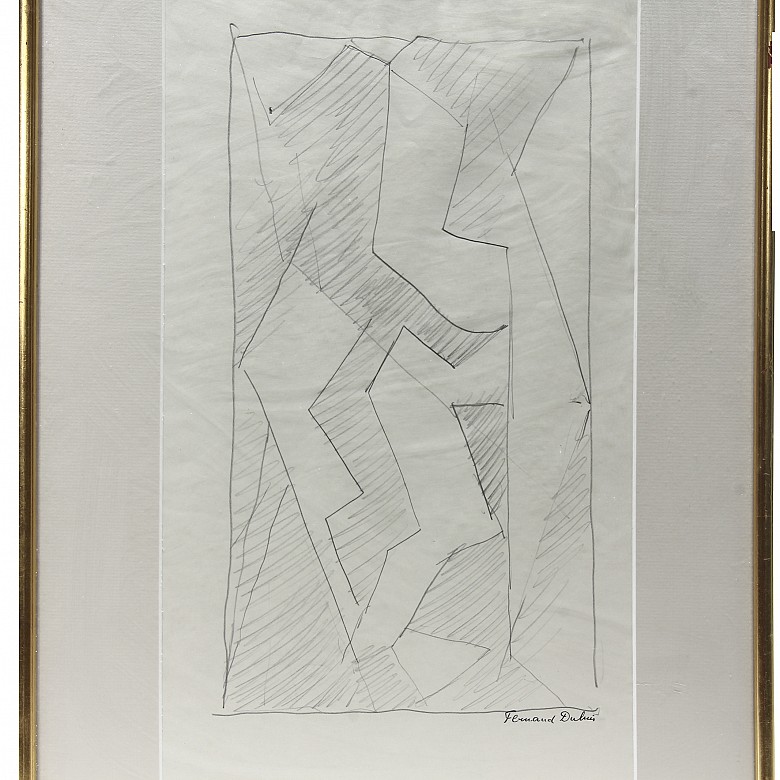 Fernand Dubuis (1908-1991) “Composición”