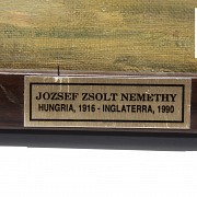 Josef Zsolt-Nemethy (1916-1990) “Playa”, 1989