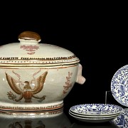 Porcelain set, Asia, 19th - 20th century - 3