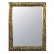 Mirror with gilded wooden frame, 20th Century