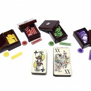 Juego de cartas con caja, S.XX - 7