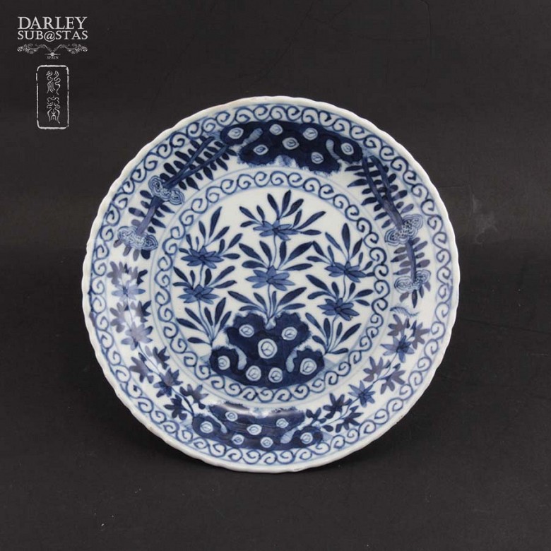Seis platos de porcelana china, S.XIX - 1