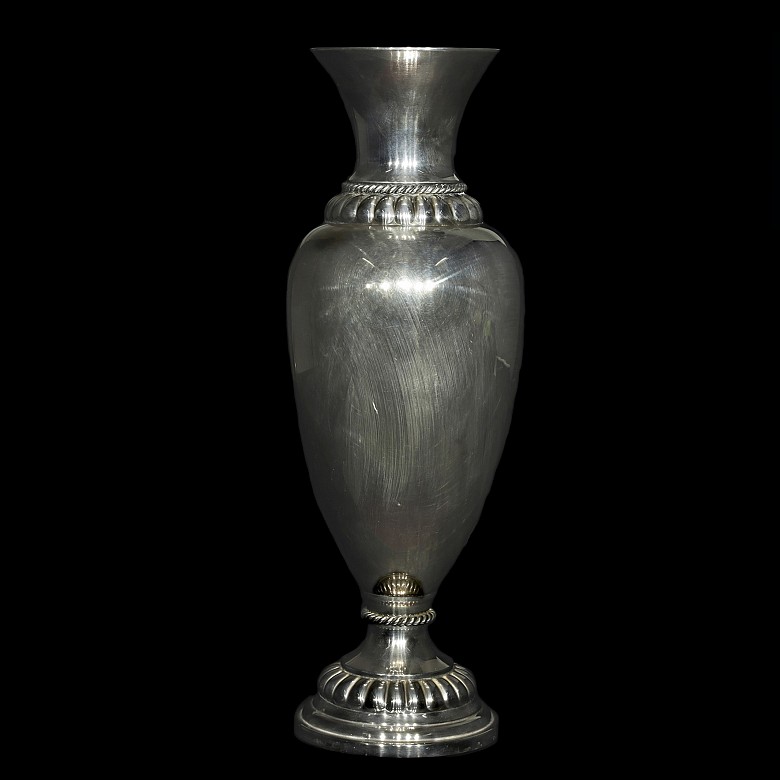 925 sterling silver vase, 20th century