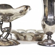 Lot of Spanish punched silver, 20th century