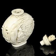 Botella de rapé en porcelana - 4