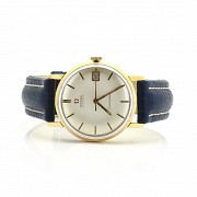 Reloj de pulsera, Omega Seamaster de oro de 18k, años 60.