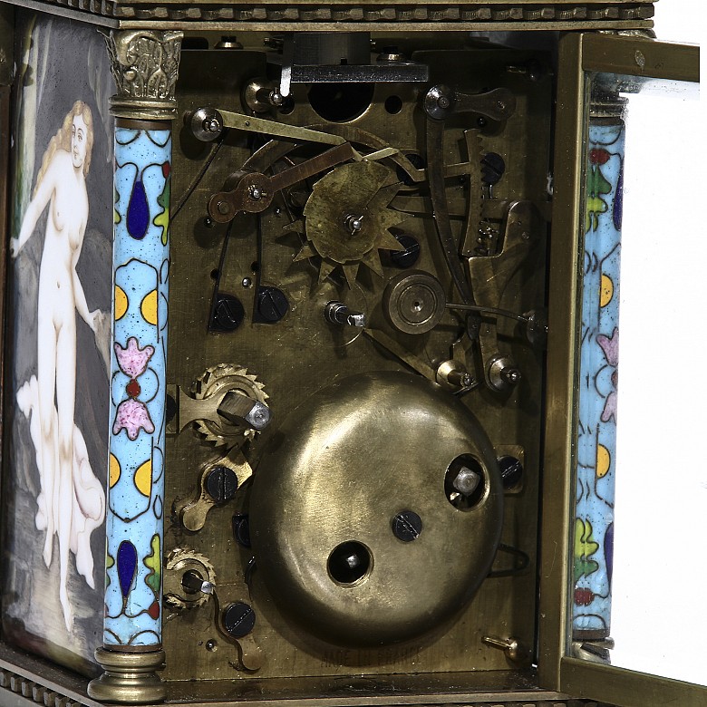 Reloj de viaje francés, med.s.XX