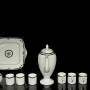Wedgwood English porcelain coffee set, 20th century - 8