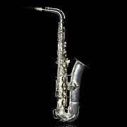 Saxofón alto, marca Conn, ca 1920 - 5