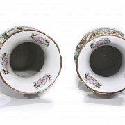Pair of porcelain vases, China, 20th century - 5