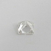 Natural diamond 0.22 cts in weight, in princess size. - 4