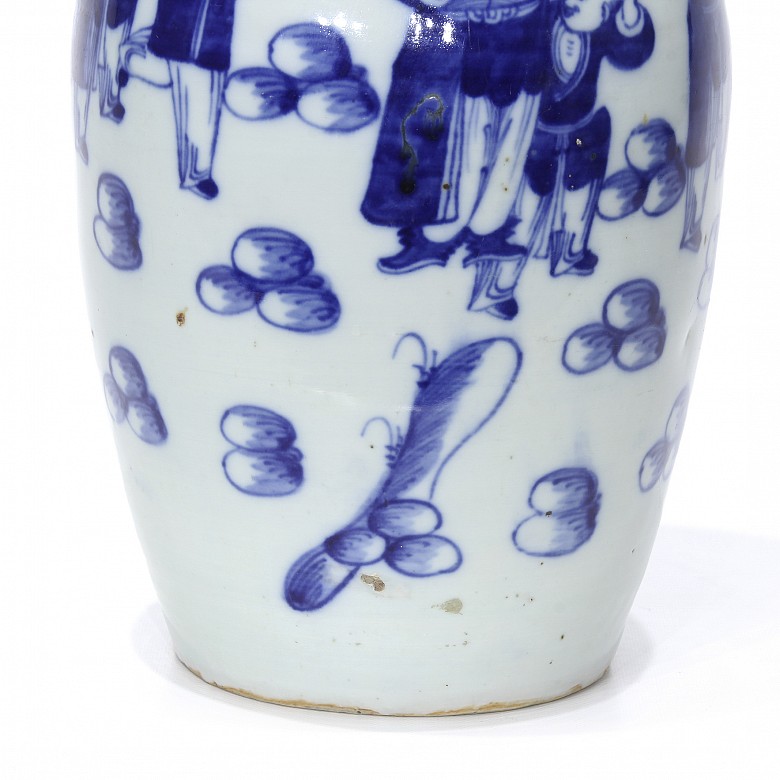 Chinese vase with baluster shape, 19th century - 20th century - 7