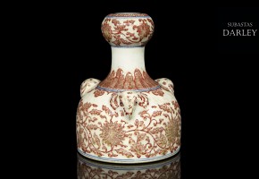 Jarrón chino de porcelana, S.XX