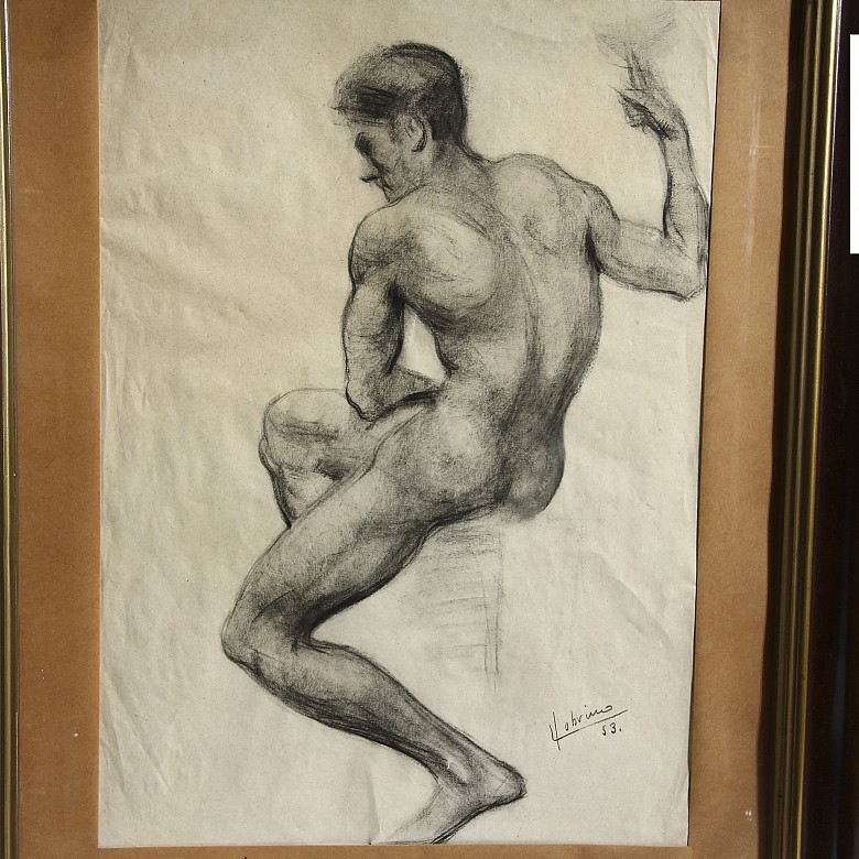 Lucio Sobrino Barrero (XX) “Estudio”, 1953.