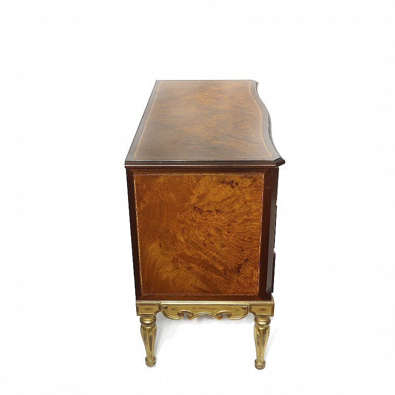 Louis XVI style chest of drawers, made by Herraiz, 20th century