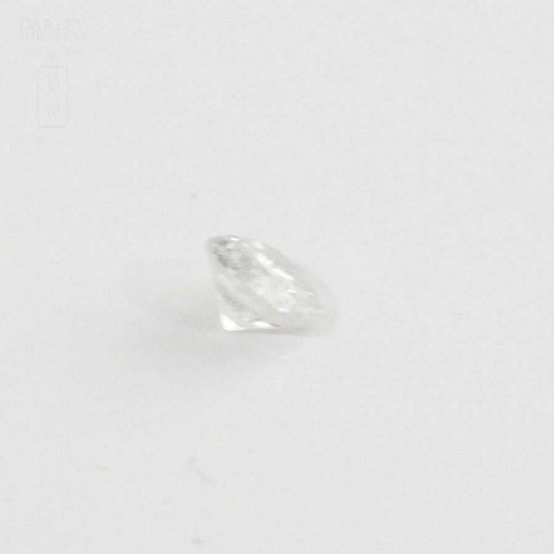 Natural diamante 0.12 cts de peso, en talla brillante. - 2