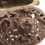 中国十三世纪青铜香炉  Incensario Chino de bronce siglo XVII - 4