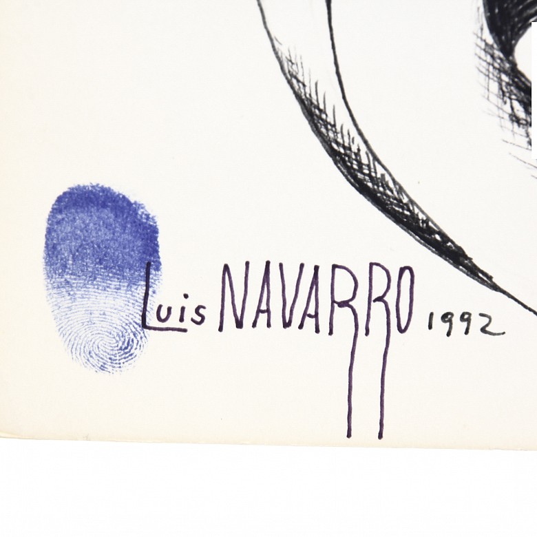 Luis Navarro (1935) “Armonía de amores femeninos”, 1992.