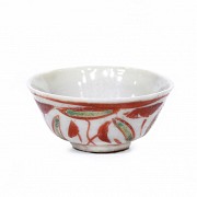 Small bowl, enameled decoration, Ming dynasty.