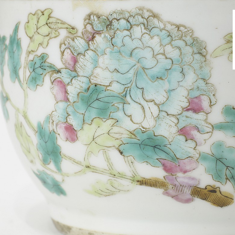 Porcelain Tibor, famille rose, 19th Century - 7