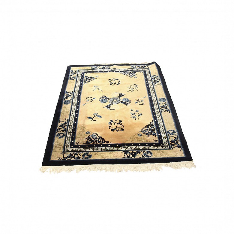 Chinese silk carpet, 20th century