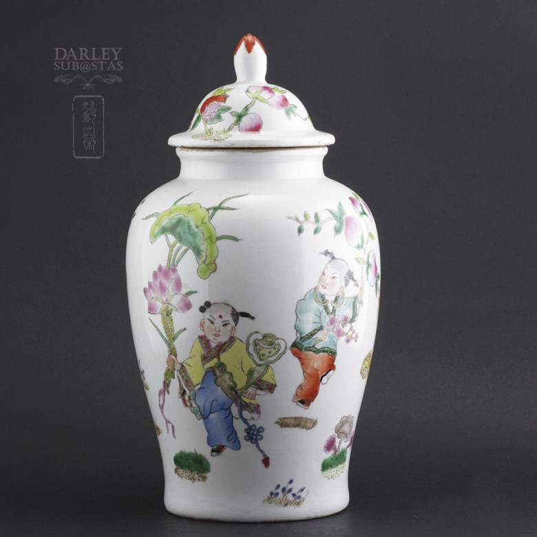Chinese vase White - 2