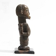 Figura Africana de madera del Congo - 3