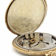 I.W.C Chronomètre pocket watch in 18k gold, ca. 1930