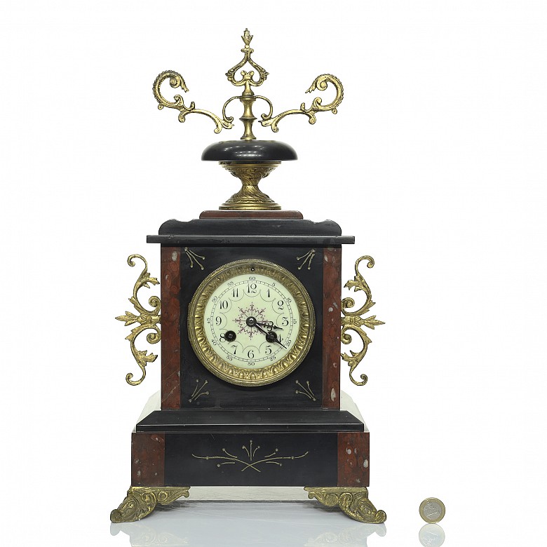 Reloj de sobremesa, Napoleón III, S.XIX - 9