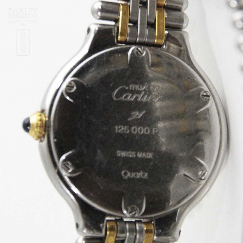 Elegante reloj de dama marca Cartier, - 7