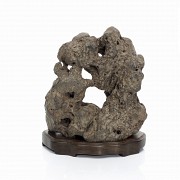Volcanic stone Suiseki, Qing dynasty