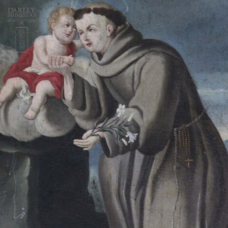 San Antonio de Padua con niño Jesús - 7