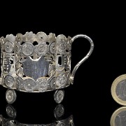 Silver chinese vessel 