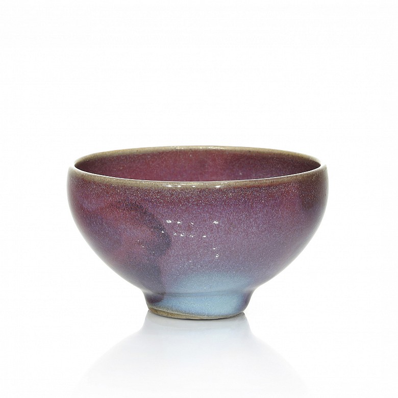 Small glazed pottery bowl, Yuan style
