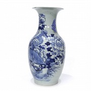 Jarrón de cerámica china con fénix, s.XIX - XX - 7